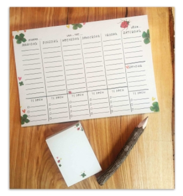 Weekplanner 04